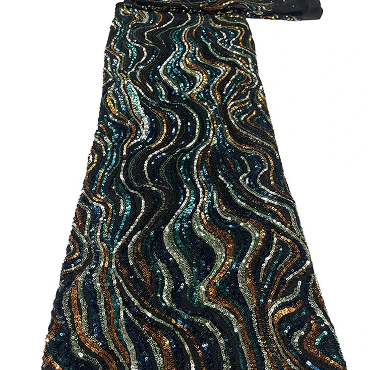 1yard Colorful sequin bead tube embroidery telas con bordado soft mesh fabric Wedding Dress cheongsam Stage fabrics for clothing
1yard Colorful sequin bead tube embroidery telas con bordado soft mesh fabric Wedding Dress cheongsam Stage fabrics for clothing