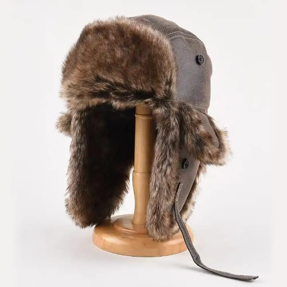 Unisex Warm Pullover Caps Plush Thickened Lei Feng Hats Ear Protection Faux Fur Lined Cold Resistant Winter Hat for Women Men
Unisex Warm Pullover Caps Plush Thickened Lei Feng Hats Ear Protection Faux Fur Lined Cold Resistant Winter Hat for Women Men