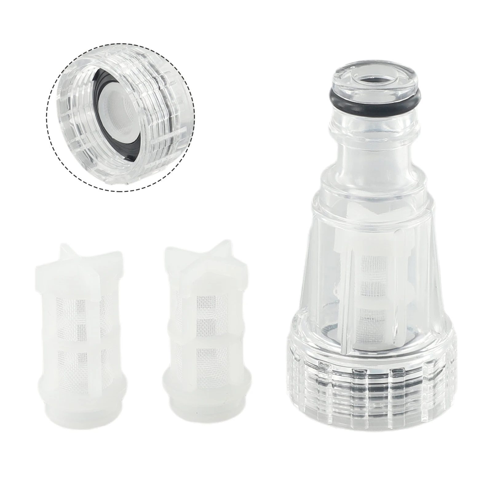 1pcs High Pressure Connection Filter+2pcs Nets For Karcher K2-K7 Series Pressure Washers Transparent Filter Nets Garden Tool Set
1pcs High Pressure Connection Filter+2pcs Nets For Karcher K2-K7 Series Pressure Washers Transparent Filter Nets Garden Tool Set