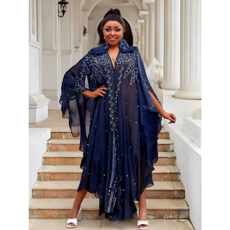 Luxury African Dresses for Women 2026 New African Clothing Dashiki Diamond Abaya Dubai Robe Evening Long Muslim Dress
Luxury African Dresses for Women 2026 New African Clothing Dashiki Diamond Abaya Dubai Robe Evening Long Muslim Dress