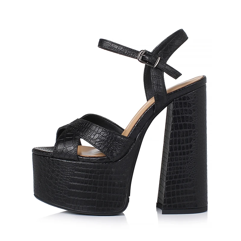 Arden Furtado 2024 Summer Genuine Leather platform Round toe Open toe Sexy Super high heel Buckle strap word-cingulate Sandals
Arden Furtado 2024 Summer Genuine Leather platform Round toe Open toe Sexy Super high heel Buckle strap word-cingulate Sandals