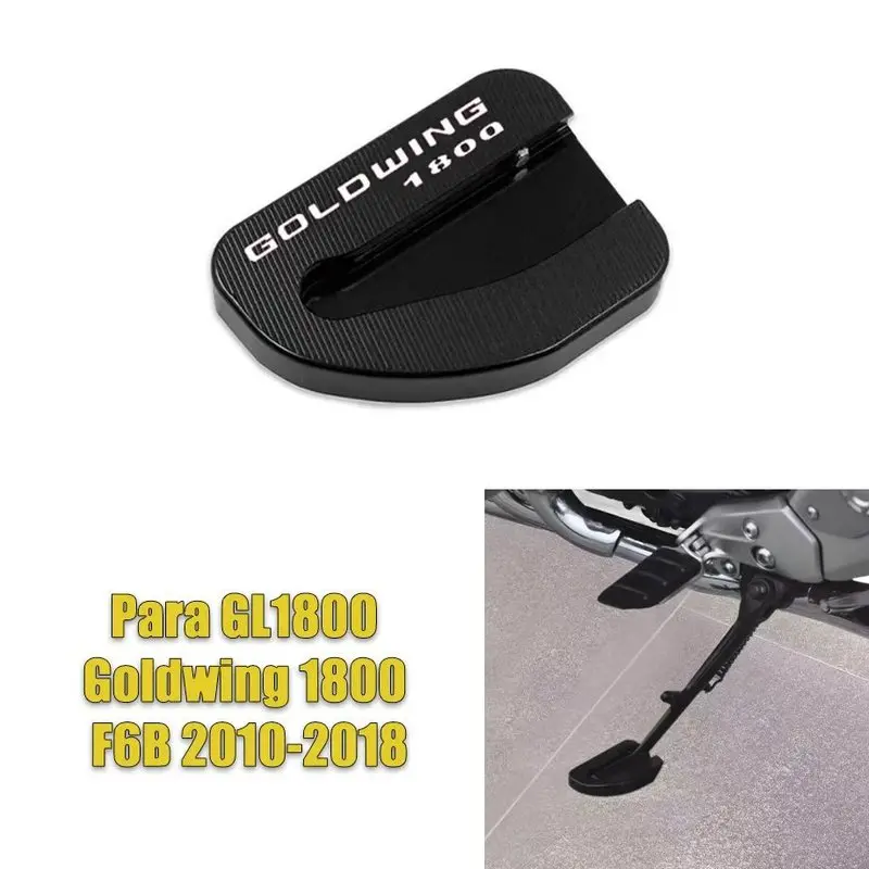 CNC Motorcycle Kickstand Side Stand Extension Pad Enlarger Support Plate For Honda GL1800 Goldwing 1800 F6B 2010-2018
CNC Motorcycle Kickstand Side Stand Extension Pad Enlarger Support Plate For Honda GL1800 Goldwing 1800 F6B 2010-2018