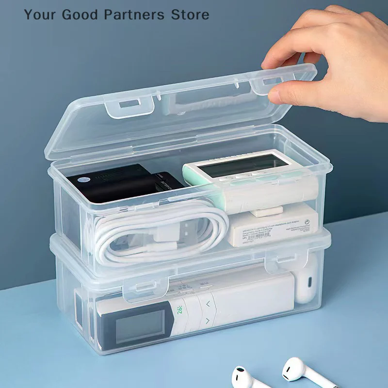 Cable Storage Box Transparent Plastic Data Line Storage Container For Desk Stationery Multifunctional Headset Data Charging Line
Cable Storage Box Transparent Plastic Data Line Storage Container For Desk Stationery Multifunctional Headset Data Charging Line