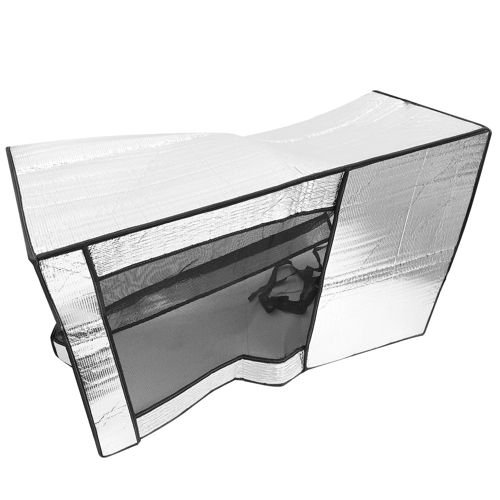 1Pcs Air Conditioner Protective Cover Outdoor Aluminum Foil Dustproof Waterproof Heat Reflective Cover for Outside Machine
1Pcs Air Conditioner Protective Cover Outdoor Aluminum Foil Dustproof Waterproof Heat Reflective Cover for Outside Machine