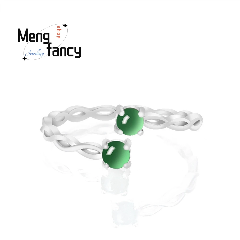 But A Goods Jade Yang Jade Pattern Ring S925 Silver Inlaid Fashion High - Grade Women's Hand Accessories Can Be Adjusted Fine
But A Goods Jade Yang Jade Pattern Ring S925 Silver Inlaid Fashion High - Grade Women's Hand Accessories Can Be Adjusted Fine
