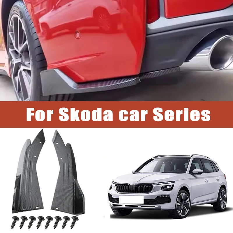 Rear Bumper Spoiler Lip Splitter Diffuser Anti-Crash Winglet Car Mod For Skoda Octavia Fabia Rapid Superb Kodiaq Karoq Kamiq
Rear Bumper Spoiler Lip Splitter Diffuser Anti-Crash Winglet Car Mod For Skoda Octavia Fabia Rapid Superb Kodiaq Karoq Kamiq