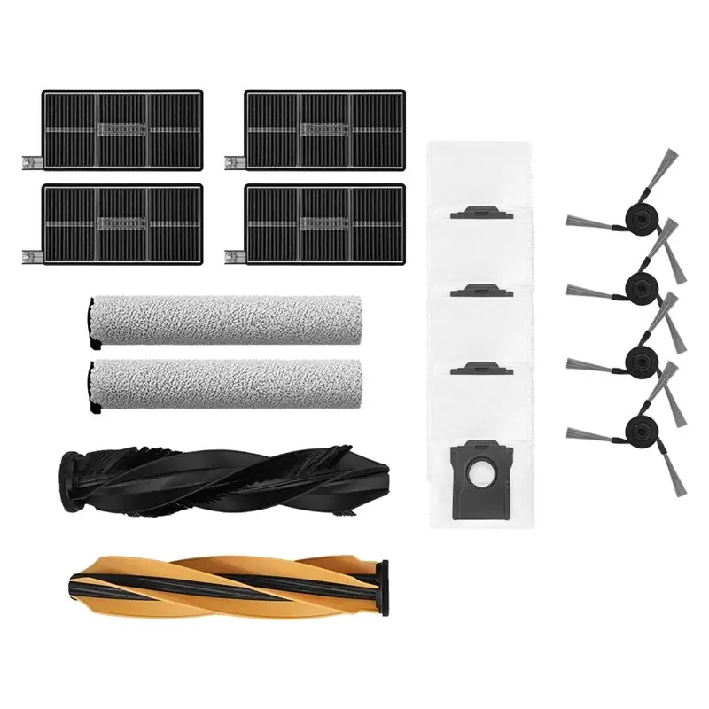 A83G-15PCS For Dreame Mova Z60 Pro / Z60 Ultra Vacuum Spare Parts Main Side Brush Roller Mop Dust Bag HEPA Filter
A83G-15PCS For Dreame Mova Z60 Pro / Z60 Ultra Vacuum Spare Parts Main Side Brush Roller Mop Dust Bag HEPA Filter