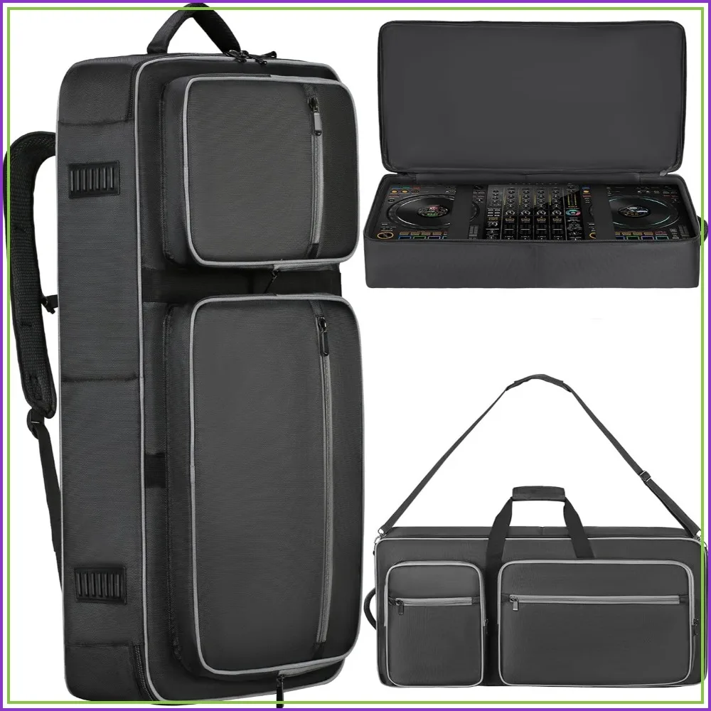 DJ Controller Bag Compatible with DDJ FLX10/1000/REV7/REV5/SC LIVE 4, Soft Case Gig Bag with Multi-pocket for DJ Controller & Accessories (Medium)
DJ Controller Bag Compatible with DDJ FLX10/1000/REV7/REV5/SC LIVE 4, Soft Case Gig Bag with Multi-pocket for DJ Controller & Accessories (Medium)