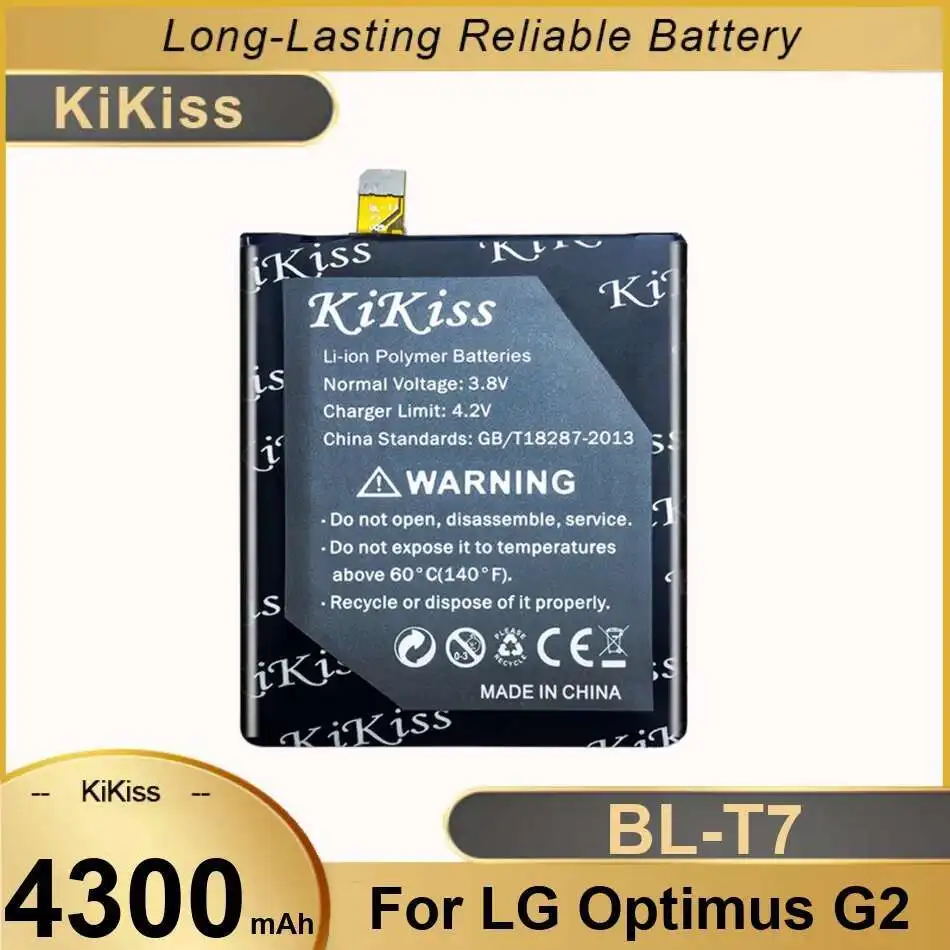 BL-T7 Mobile Phone Battery For LG Optimus G2 D802 D800 D801 VS980 LS980 D803 BL T7 High-Capacity 4300Mah Premium Replacement
BL-T7 Mobile Phone Battery For LG Optimus G2 D802 D800 D801 VS980 LS980 D803 BL T7 High-Capacity 4300Mah Premium Replacement