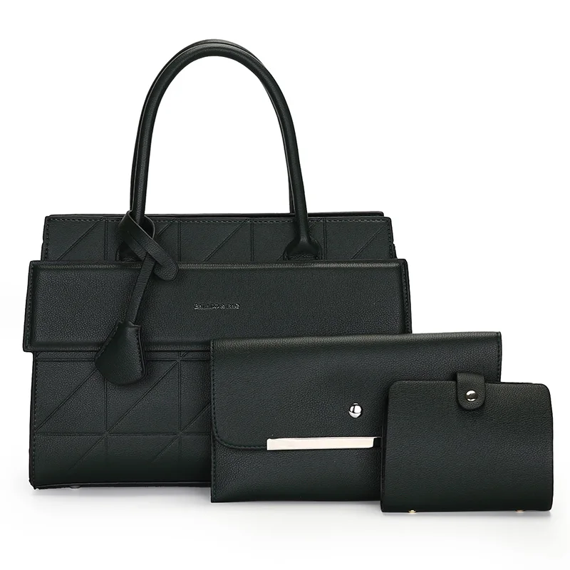 High Quality Women PU Leather Handbags Fashion Ladies 3 Pieces Set Shoulder Tote Bags Casual New Female Crossbody Messenger Bag
High Quality Women PU Leather Handbags Fashion Ladies 3 Pieces Set Shoulder Tote Bags Casual New Female Crossbody Messenger Bag