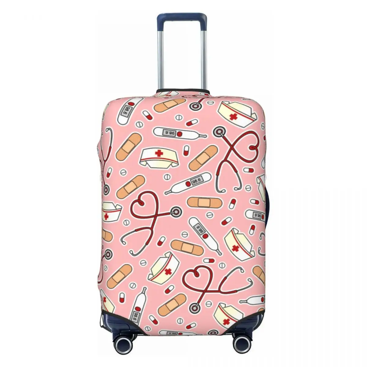 Custom Cartoon Doctors Nurse Suitcase Cover Dust Proof Nursing Medical Pattern Luggage Covers Protector for 18-32 inch
Custom Cartoon Doctors Nurse Suitcase Cover Dust Proof Nursing Medical Pattern Luggage Covers Protector for 18-32 inch