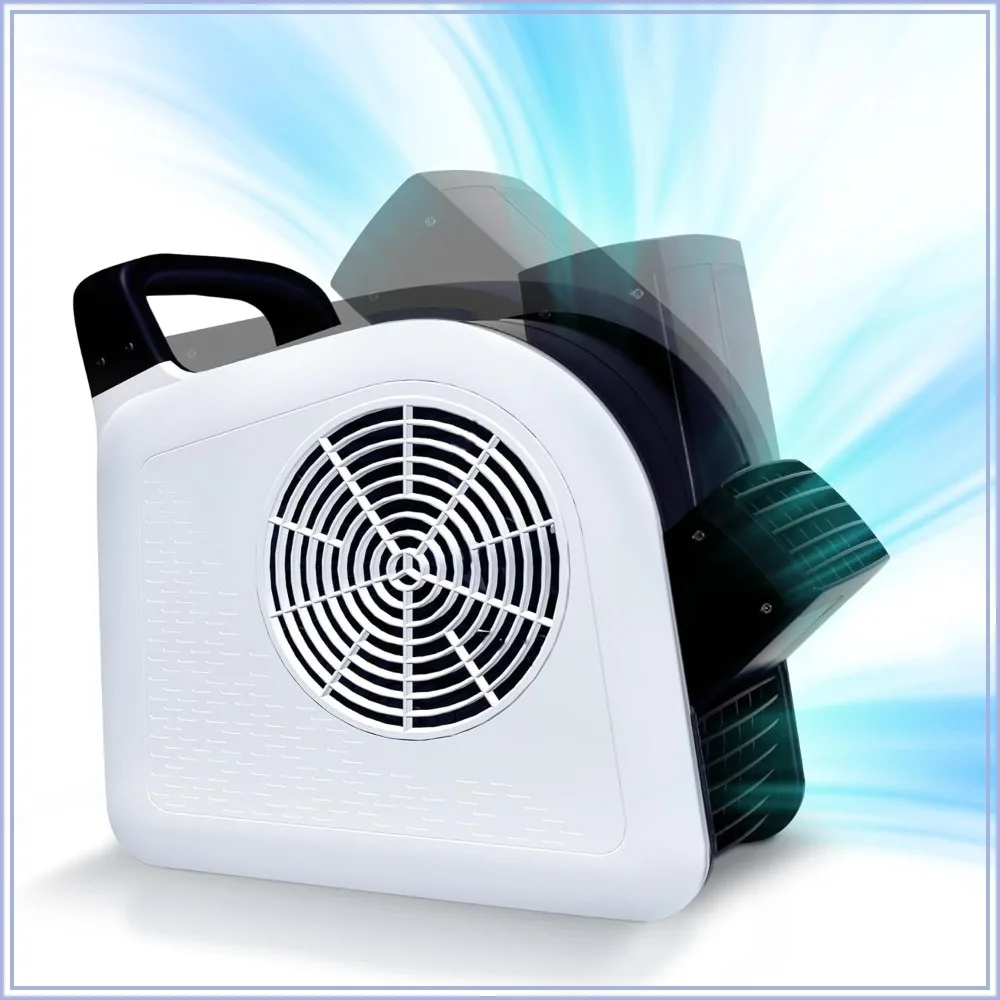 12" 3-Speed Air Mover Blower Fan with 2 Outlets, Circuit Breaker, 304 CFM, for Garage, Gym, Kitchen Cooling & Drying
12" 3-Speed Air Mover Blower Fan with 2 Outlets, Circuit Breaker, 304 CFM, for Garage, Gym, Kitchen Cooling & Drying
