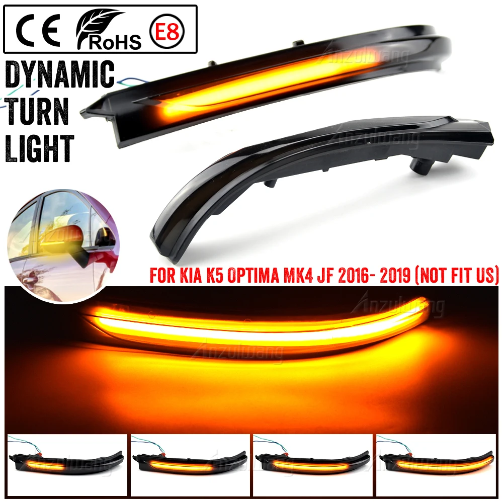 For Kia K5 Optima MK4 JF 2016 2017 2018 2019 Dynamic LED Blinker Side Mirror Marker Turn Signal Light Lamp
For Kia K5 Optima MK4 JF 2016 2017 2018 2019 Dynamic LED Blinker Side Mirror Marker Turn Signal Light Lamp