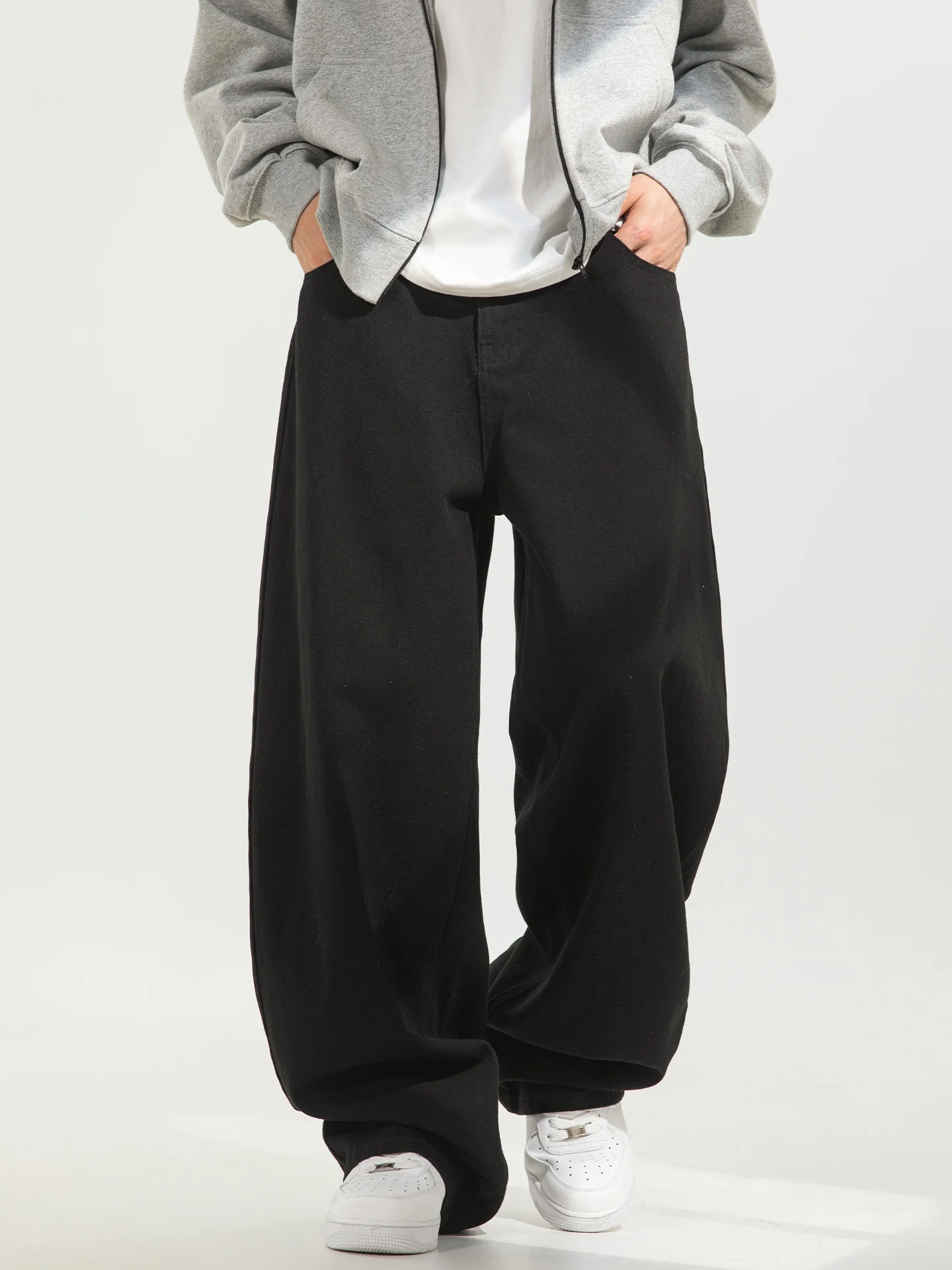 Bla Wide Leg Men's Jeans Spring Season Baggy Loose Straight American Wa Versatile Cleanfit Long Pants Casual Faion
Bla Wide Leg Men's Jeans Spring Season Baggy Loose Straight American Wa Versatile Cleanfit Long Pants Casual Faion