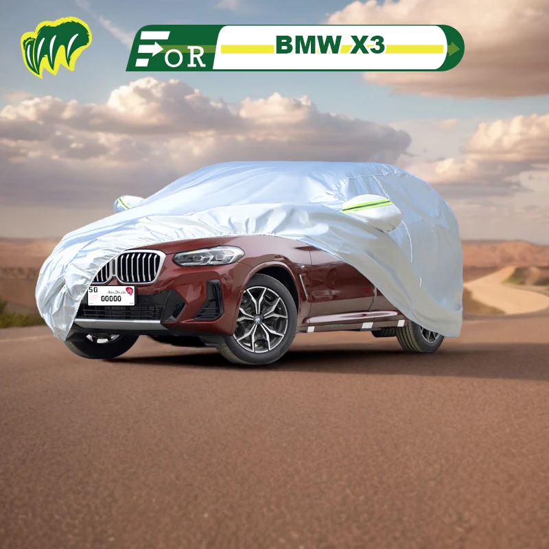For BMW X3 25i 30i ix3 Hatchback Car Cover Waterproof Outdoor Cover Sun Rain Protection with Lock and Zipper Door
For BMW X3 25i 30i ix3 Hatchback Car Cover Waterproof Outdoor Cover Sun Rain Protection with Lock and Zipper Door