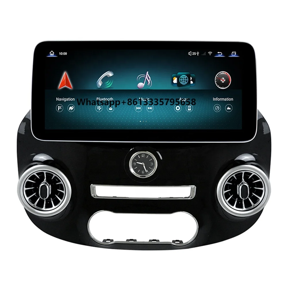 12.3 Inch Android 14 Car Radio for Mercedes Vito W447 2014 - 2022 Stereo Receiver GPS Navigation DSP Video Carplay Player
12.3 Inch Android 14 Car Radio for Mercedes Vito W447 2014 - 2022 Stereo Receiver GPS Navigation DSP Video Carplay Player