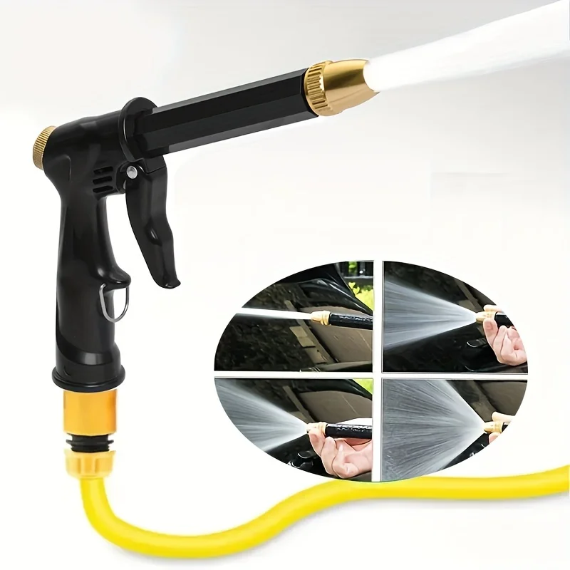 Garden watering water gun nozzle multifunctional car washing water gun gardening showerhead wholesale household water gun
Garden watering water gun nozzle multifunctional car washing water gun gardening showerhead wholesale household water gun