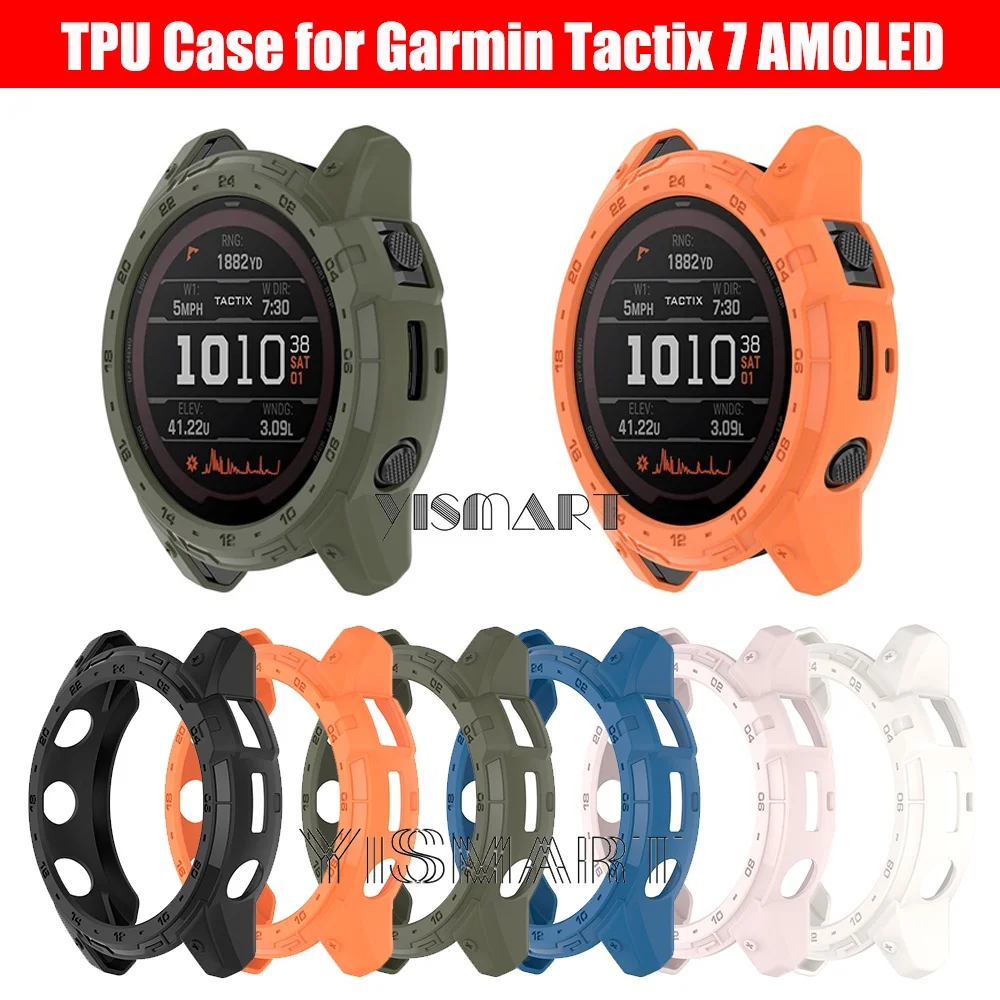 Чехол из ТПУ для смарт-часов Garmin Tactical x 7 AMOLED, защитный бампер, защитная рамка для смарт-часов Garmin Tactical X7 OLED
Чехол из ТПУ для смарт-часов Garmin Tactical x 7 AMOLED, защитный бампер, защитная рамка для смарт-часов Garmin Tactical X7 OLED