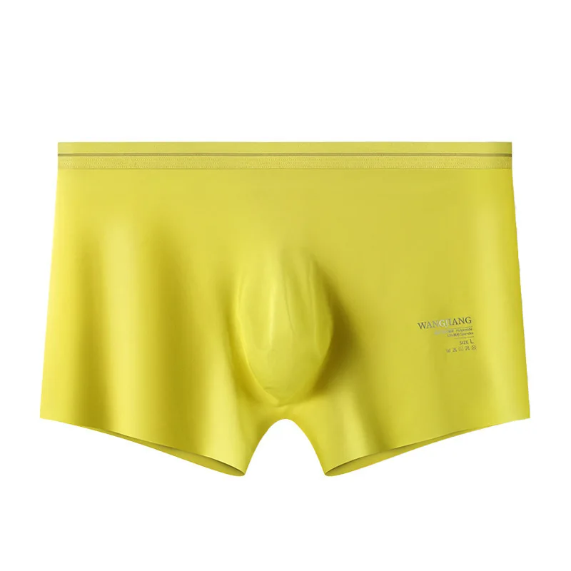 Men's Ice Silk Boxer Briefs, High Elastic Lightweight Underwear, U-Convex Pouch Trunks for Men Sexy Sports Underpants Daily Wear
Men's Ice Silk Boxer Briefs, High Elastic Lightweight Underwear, U-Convex Pouch Trunks for Men Sexy Sports Underpants Daily Wear