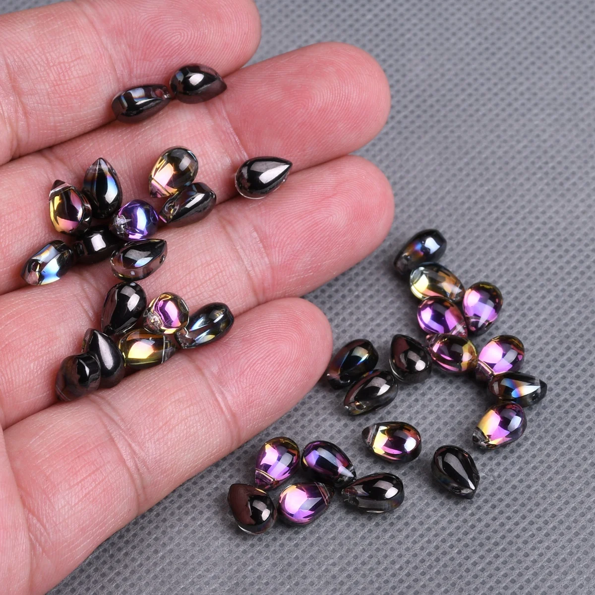 50pcs Teardrop Shape 6x9mm Colorful Plated Crystal Glass Loose Pendants Beads Lot For Jewelry Making DIY Crafts Findings
50pcs Teardrop Shape 6x9mm Colorful Plated Crystal Glass Loose Pendants Beads Lot For Jewelry Making DIY Crafts Findings