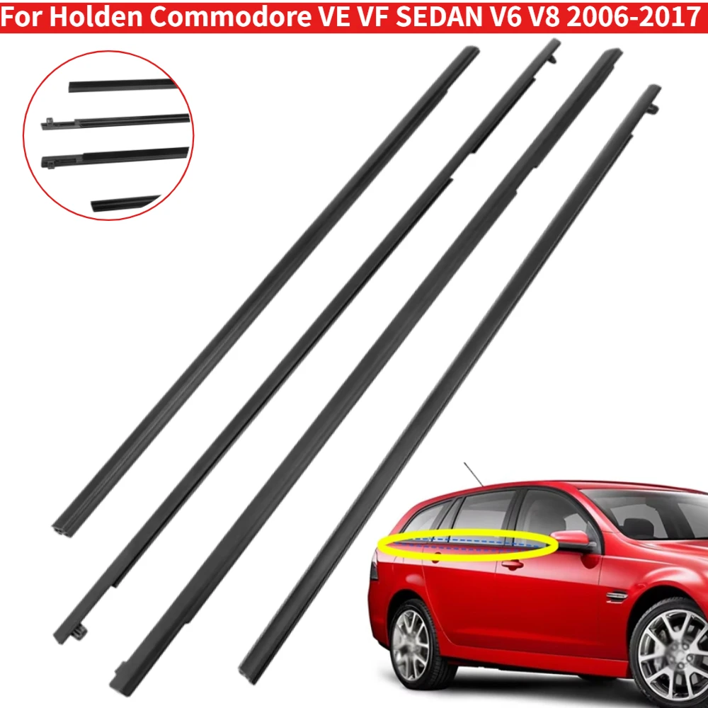 4 шт./компл., уплотнитель для наружного дверного окна, стекла, резиновый уплотнительный ремень для Holden Commodore VE VF SEDAN V6 V8 2006-2017
4 шт./компл., уплотнитель для наружного дверного окна, стекла, резиновый уплотнительный ремень для Holden Commodore VE VF SEDAN V6 V8 2006-2017