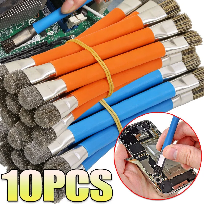 Anti-Static Safe Brush Motherboard PCB Double Headed Brush Circuit Board Repair Cleaning Brush IC Chip Mobile Phone Repair Tool
Anti-Static Safe Brush Motherboard PCB Double Headed Brush Circuit Board Repair Cleaning Brush IC Chip Mobile Phone Repair Tool