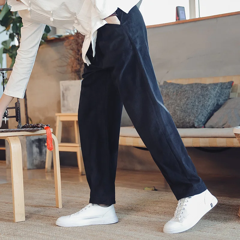 Men's Corduroy Fashion Harem Pants Solid Oversize Casual Men Pencil Trousers Drawstring Vintage Man Sweatpants 5XL
Men's Corduroy Fashion Harem Pants Solid Oversize Casual Men Pencil Trousers Drawstring Vintage Man Sweatpants 5XL