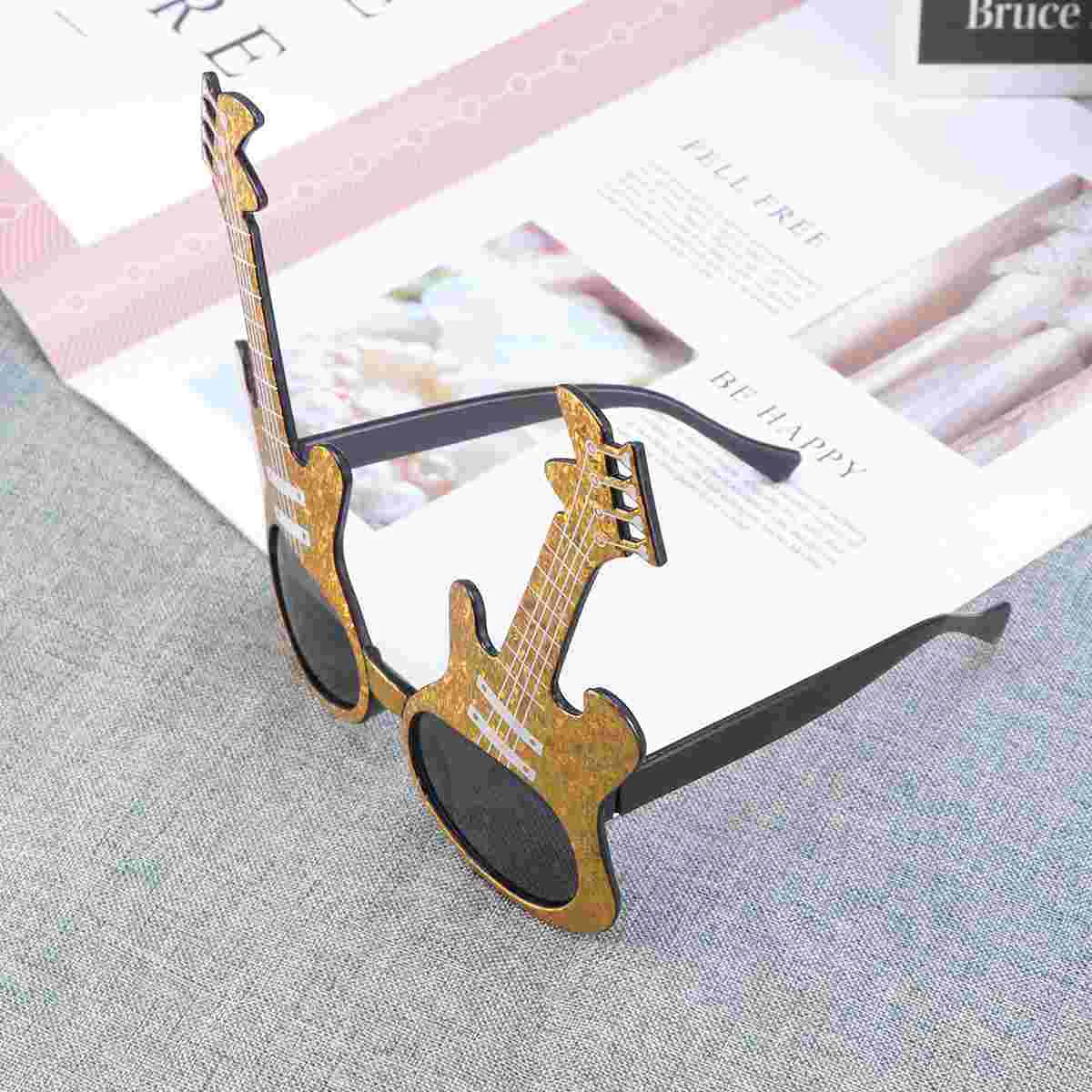Guitar Costume Glasses Party Accessory Prom Funny Eyeglasses Props for Masquerade
Guitar Costume Glasses Party Accessory Prom Funny Eyeglasses Props for Masquerade
