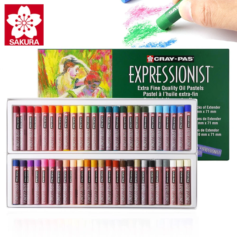 Japan Sakura Oil Painting Stick Crayon Gift Set Color Children's Art Painting Stationery 12/16/25/36Color Kawaii School Supplies
Japan Sakura Oil Painting Stick Crayon Gift Set Color Children's Art Painting Stationery 12/16/25/36Color Kawaii School Supplies