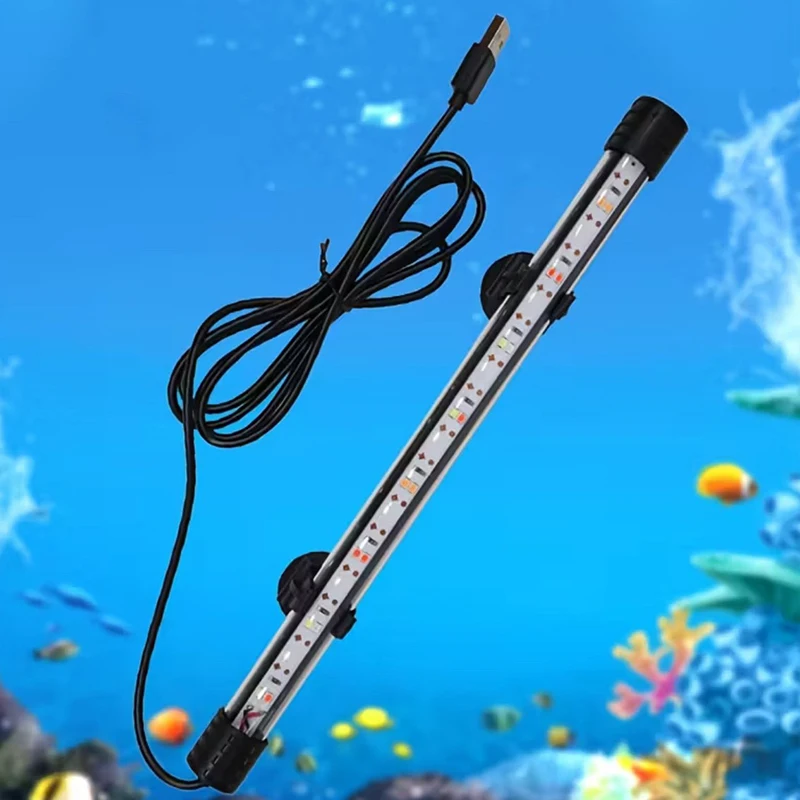 Underwater Lighting Submersible Lamp 17-47CM USB Plug Aquarium Light LED Waterproof Fish Tank LightPlant Grow Lamp 110V
Underwater Lighting Submersible Lamp 17-47CM USB Plug Aquarium Light LED Waterproof Fish Tank LightPlant Grow Lamp 110V