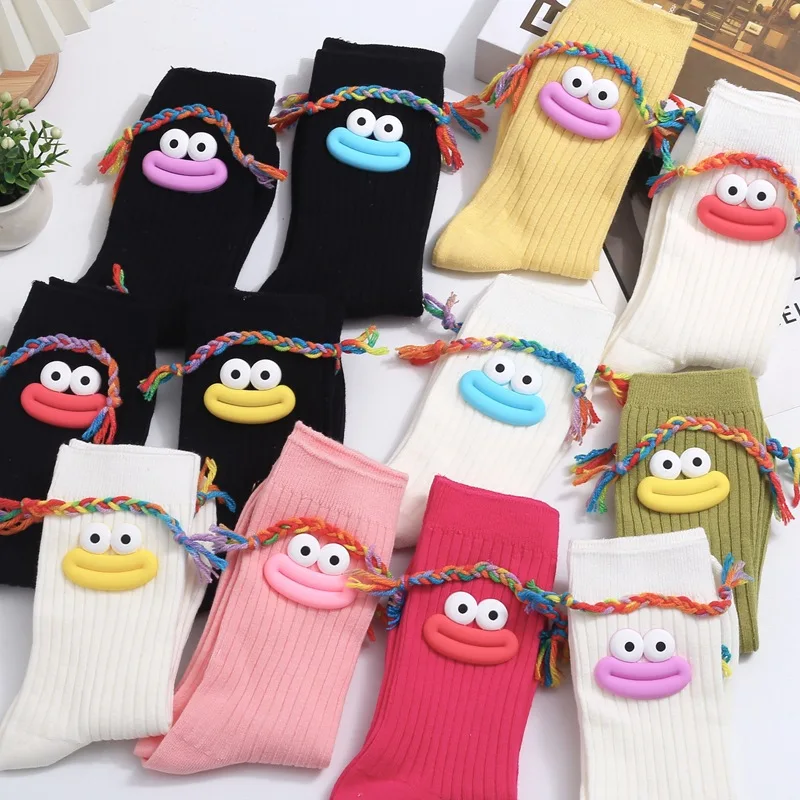 Women's Socks Funny Cute Personalized Kawaii Dopamine Mid Tube Socks Comfortable Breathable High-quality Cotton Socks For Girl
Women's Socks Funny Cute Personalized Kawaii Dopamine Mid Tube Socks Comfortable Breathable High-quality Cotton Socks For Girl