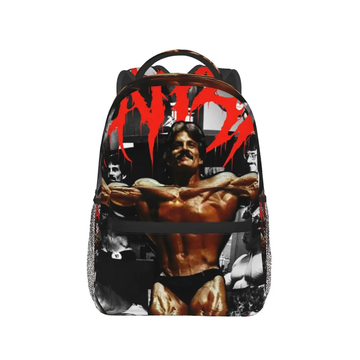 Mike Mentzer Heavy Duty Print Logo Pattern Backpack Hot Sale Daypack Boys Girls BookBag School Bag Shoulder Bags for Men Women
Mike Mentzer Heavy Duty Print Logo Pattern Backpack Hot Sale Daypack Boys Girls BookBag School Bag Shoulder Bags for Men Women