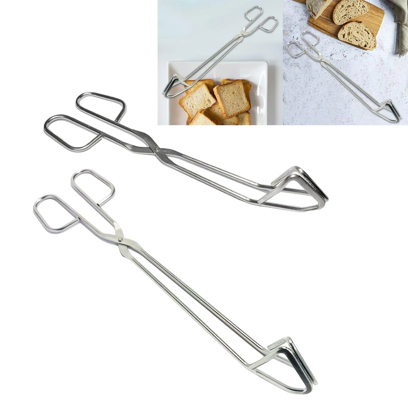 Кухонные щипцы из нержавеющей стали, легкие, с антипригарным покрытием, для приготовления пищи
Кухонные щипцы из нержавеющей стали, легкие, с антипригарным покрытием, для приготовления пищи