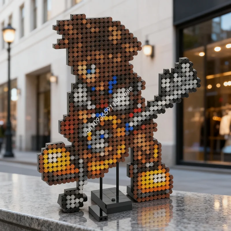 1220 шт. MOC Kingdom Hearts пиксельная модель Соры строительные блоки сборка идея образовательная игрушка кирпич детский рождественский подарок на день рождения
1220 шт. MOC Kingdom Hearts пиксельная модель Соры строительные блоки сборка идея образовательная игрушка кирпич детский рождественский подарок на день рождения