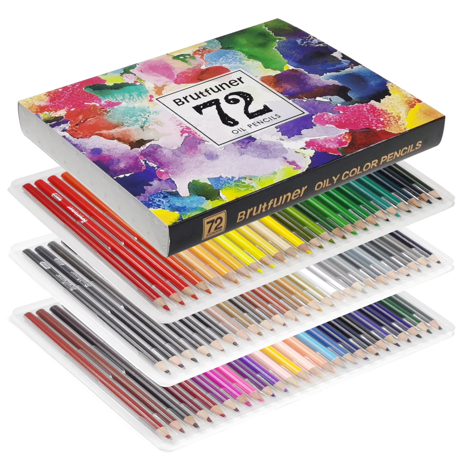 72 Colored Pencils Set, Premium Oil-Based Soft Core for Smooth Blending, Perfect Art Supplies for Adult Coloring, Sketching, and Drawing Projects
72 Colored Pencils Set, Premium Oil-Based Soft Core for Smooth Blending, Perfect Art Supplies for Adult Coloring, Sketching, and Drawing Projects