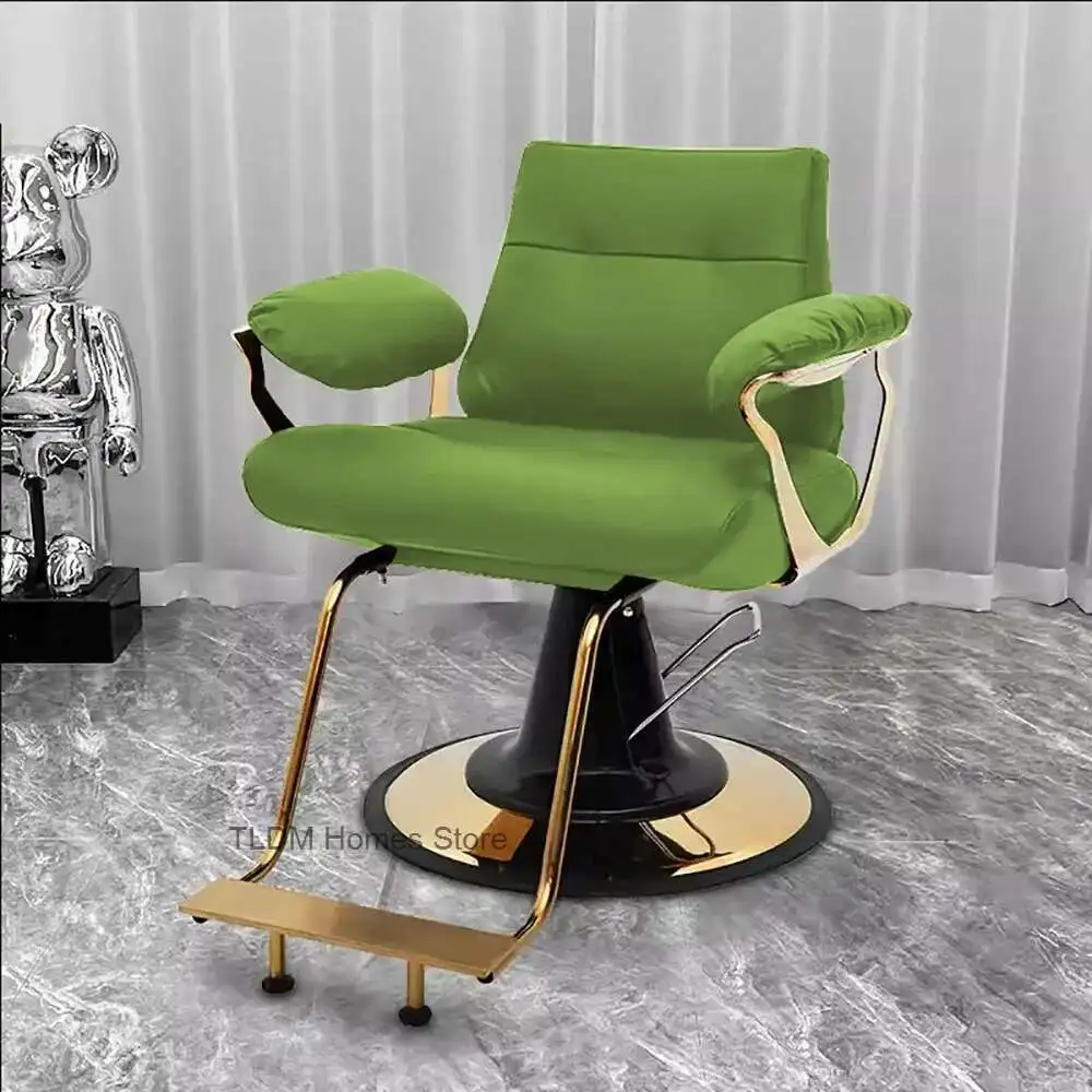 Luxury Ergonomic Barber Chair Modern Personalized Comfortable Beauty Hairdresser Chair Salon Nordic Kapperstoel Hair Furniture
Luxury Ergonomic Barber Chair Modern Personalized Comfortable Beauty Hairdresser Chair Salon Nordic Kapperstoel Hair Furniture