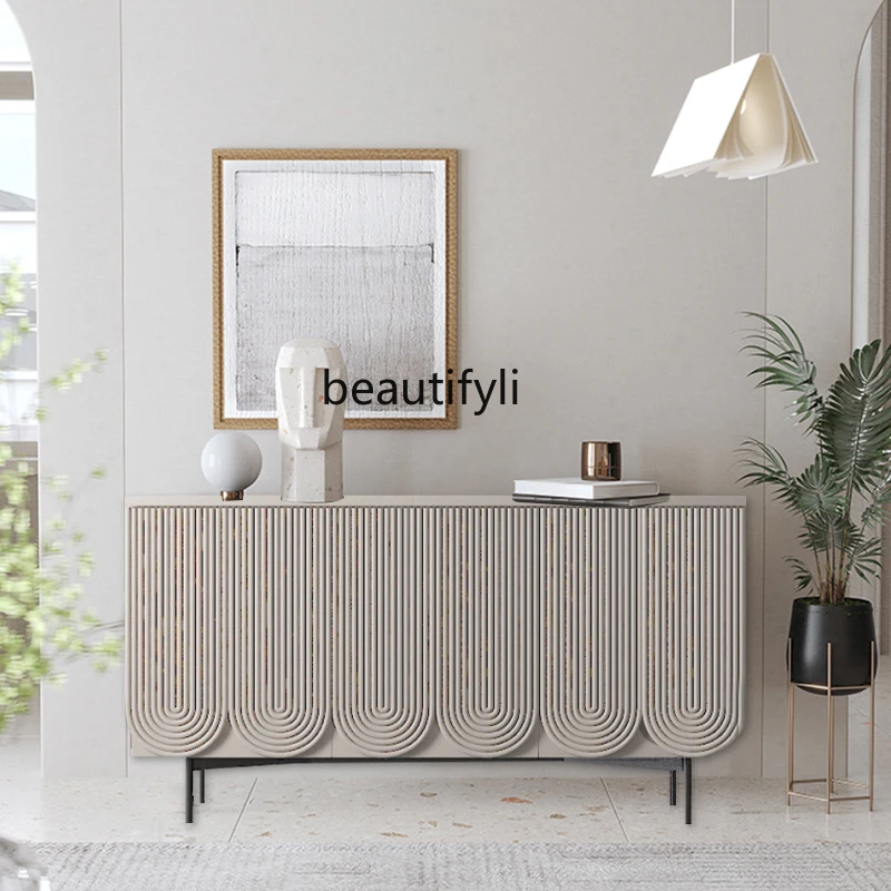Minimalist Sideboard Cabinet Modern Paint Entrance Cabinet Living Room Locker Model Room Italian Style
Minimalist Sideboard Cabinet Modern Paint Entrance Cabinet Living Room Locker Model Room Italian Style