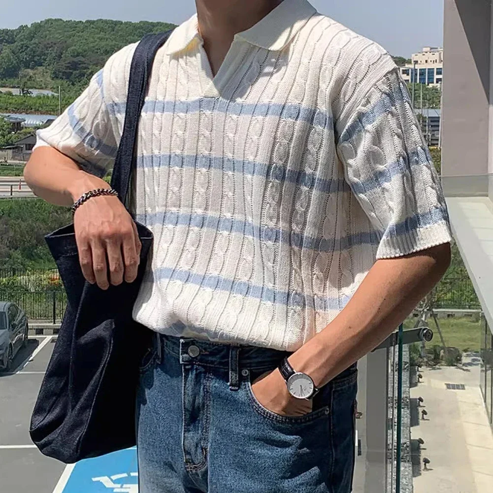 Casual Short Sleeve Men's Summer T-Shirt Casual Outing Polyester Fabric Slightly Stretch Comfortable Summer Wear
Casual Short Sleeve Men's Summer T-Shirt Casual Outing Polyester Fabric Slightly Stretch Comfortable Summer Wear