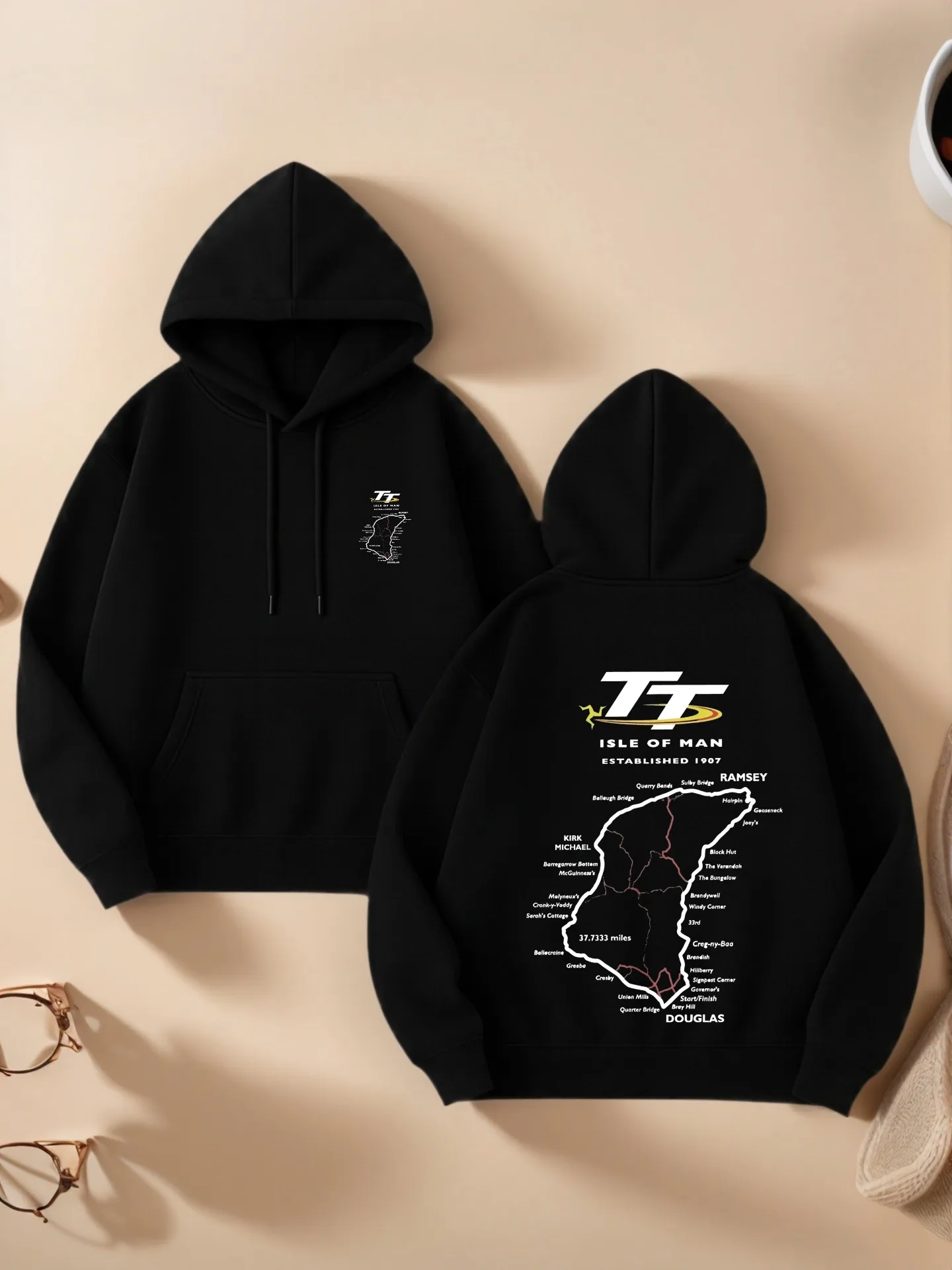 Graphic Hoodie Women, Map Graphic Print, Casual Aesthetic, Fleece Lined, Casual Everyday Wear, For Young Men
Graphic Hoodie Women, Map Graphic Print, Casual Aesthetic, Fleece Lined, Casual Everyday Wear, For Young Men