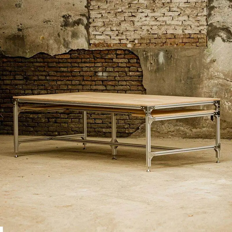 &Simple Durable Folding Commercial Office Conference Table Workbench Aluminum Long Industrial Computer Desk
&Simple Durable Folding Commercial Office Conference Table Workbench Aluminum Long Industrial Computer Desk
