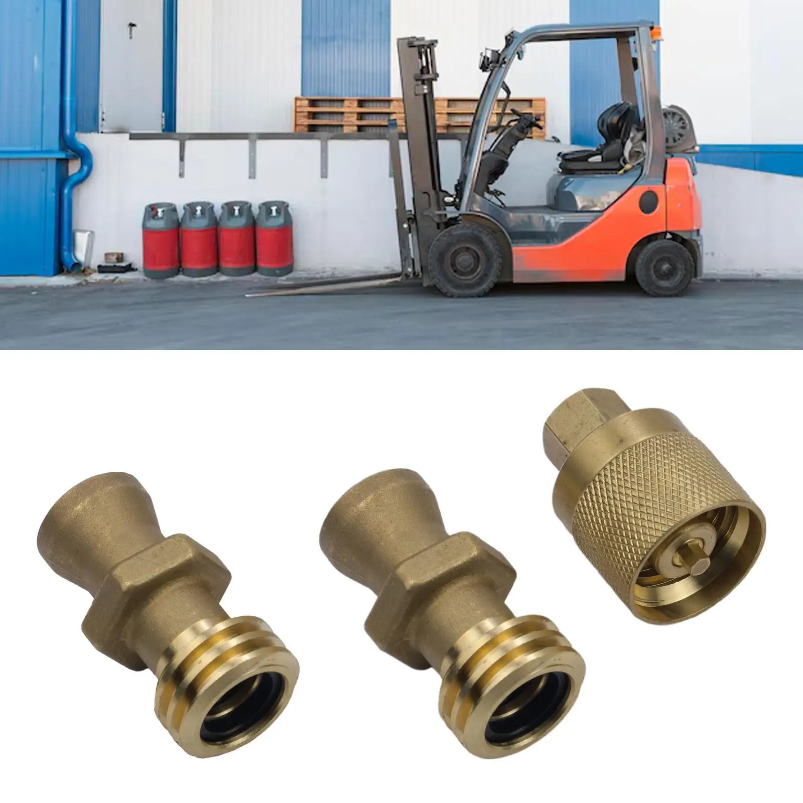 Forklift Propane Tank Connector Repair Parts Professional Accessories Valve Thread Adapter for Rego Coupler RE7141M RE7141F
Forklift Propane Tank Connector Repair Parts Professional Accessories Valve Thread Adapter for Rego Coupler RE7141M RE7141F