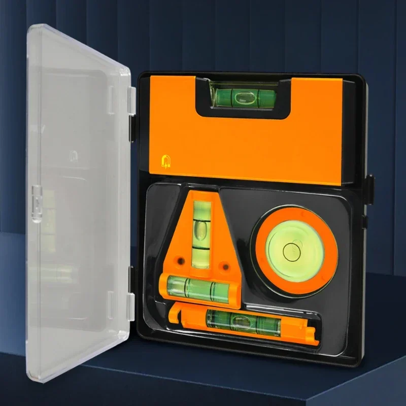Bubble Level Pocket Level Tape with Magnetic Hanging Buckle Type Level Meter High Precision Balance Ruler Rustproof Levels
Bubble Level Pocket Level Tape with Magnetic Hanging Buckle Type Level Meter High Precision Balance Ruler Rustproof Levels