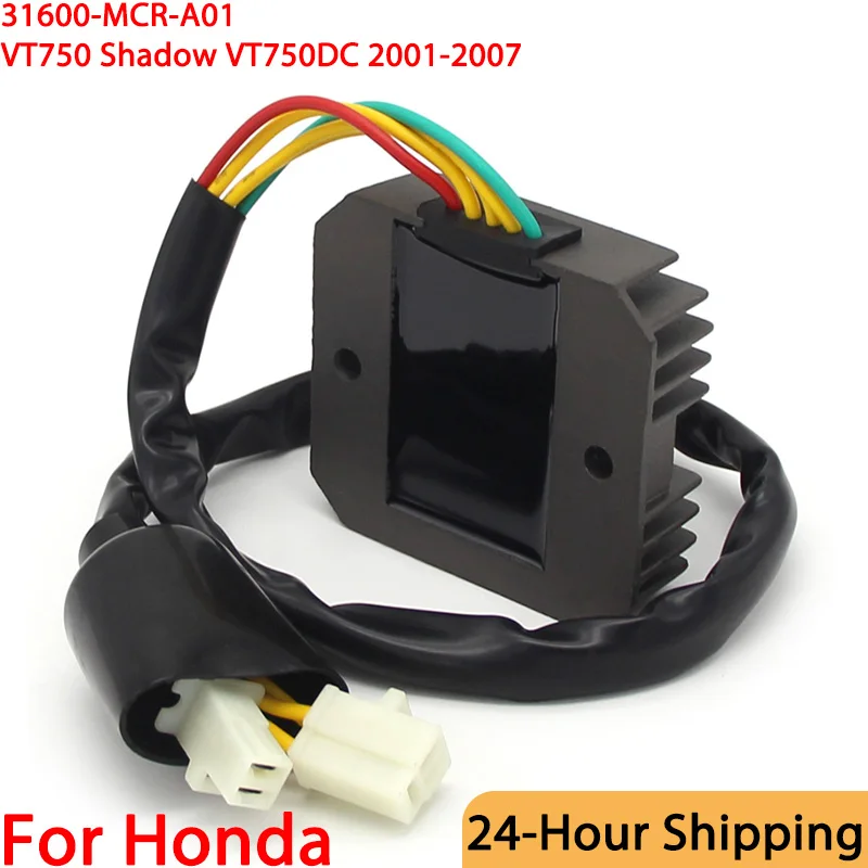 31600-MCR-A01 Motorcycle Rectifier Voltage Regulators For Honda VT750 Shadow VT750DC VT 750 750DC 2001-2007
31600-MCR-A01 Motorcycle Rectifier Voltage Regulators For Honda VT750 Shadow VT750DC VT 750 750DC 2001-2007