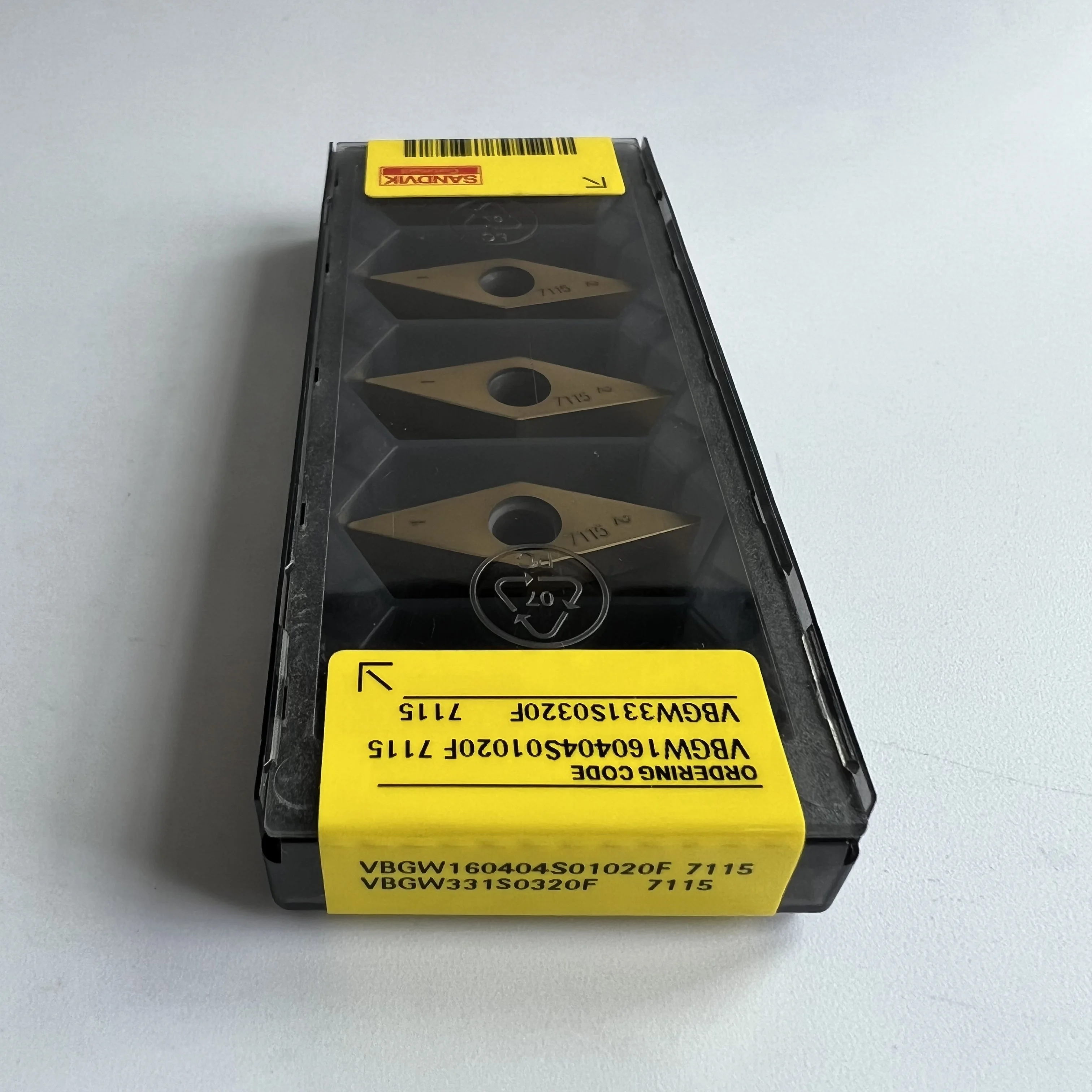 VBGW 160404 S01020F 7115 Твердосплавный фрезерный инструмент с ЧПУ Токарный инструмент
VBGW 160404 S01020F 7115 Твердосплавный фрезерный инструмент с ЧПУ Токарный инструмент