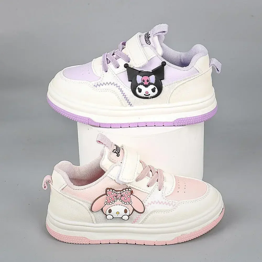 Sanrio hello kitty autumn new casual shoes soft soles non-slip kuromi children's board shoes cute cartoon girls sports shoes
Sanrio hello kitty autumn new casual shoes soft soles non-slip kuromi children's board shoes cute cartoon girls sports shoes