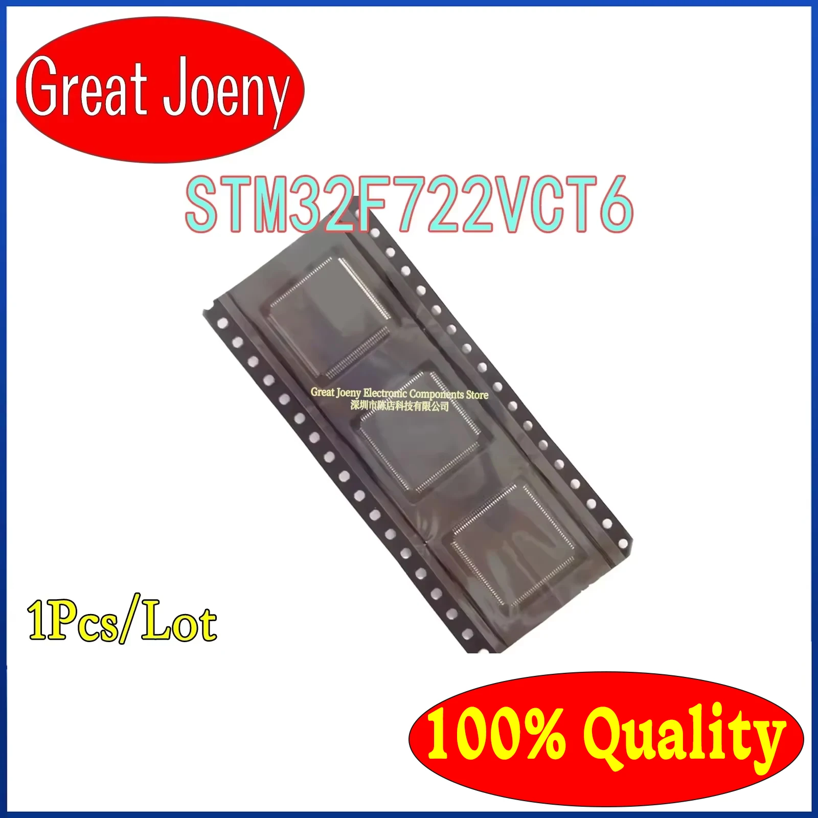 100% New Original STM32F722VCT6 IC MCU Chipset Bulk Best Price LQFP-100 PC shell
100% New Original STM32F722VCT6 IC MCU Chipset Bulk Best Price LQFP-100 PC shell