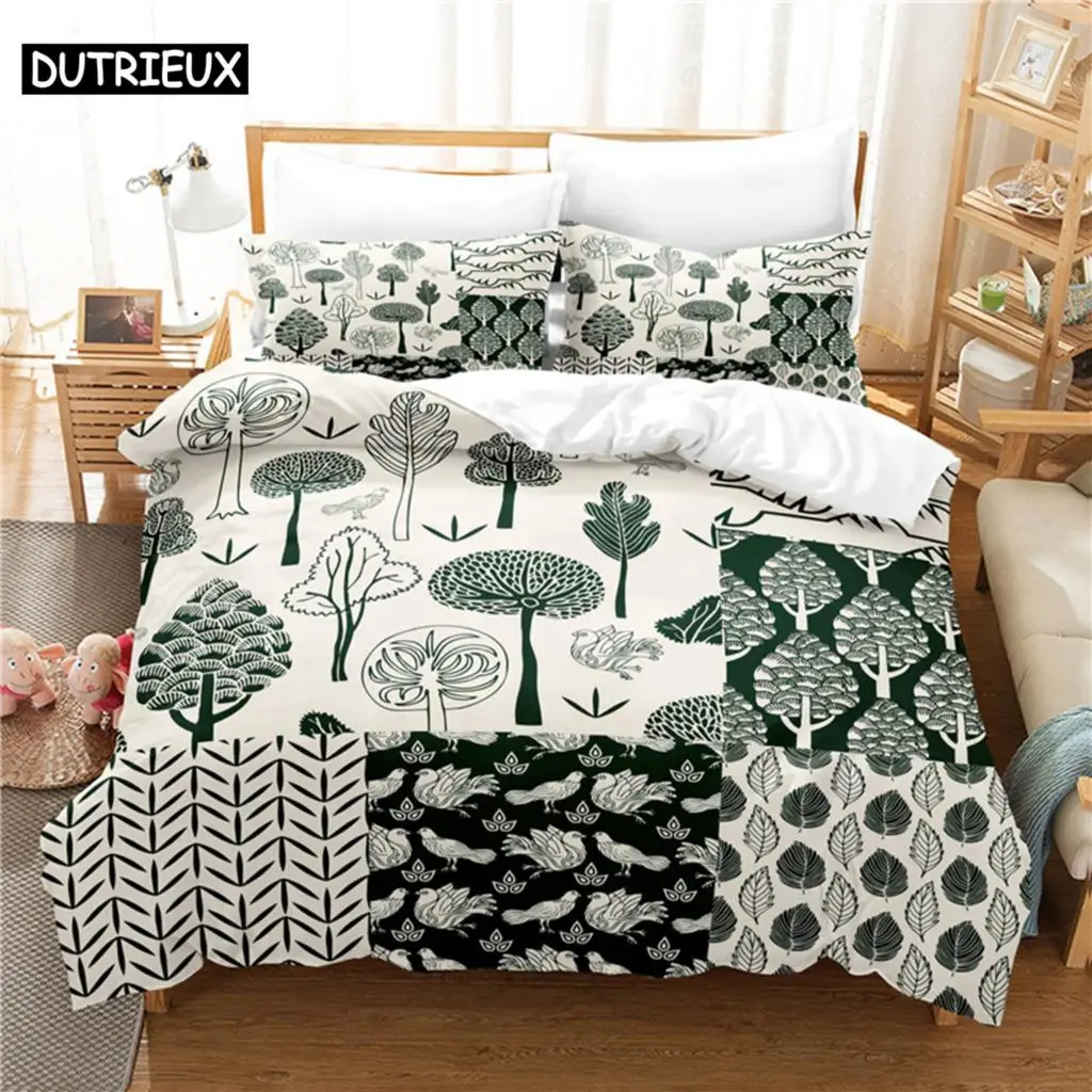 Forest Pattern Painting Bedding Set Duvet Cover Set Bedding Digital Printing Bed Linen Queen Size Bedding Set Fashion Design
Forest Pattern Painting Bedding Set Duvet Cover Set Bedding Digital Printing Bed Linen Queen Size Bedding Set Fashion Design