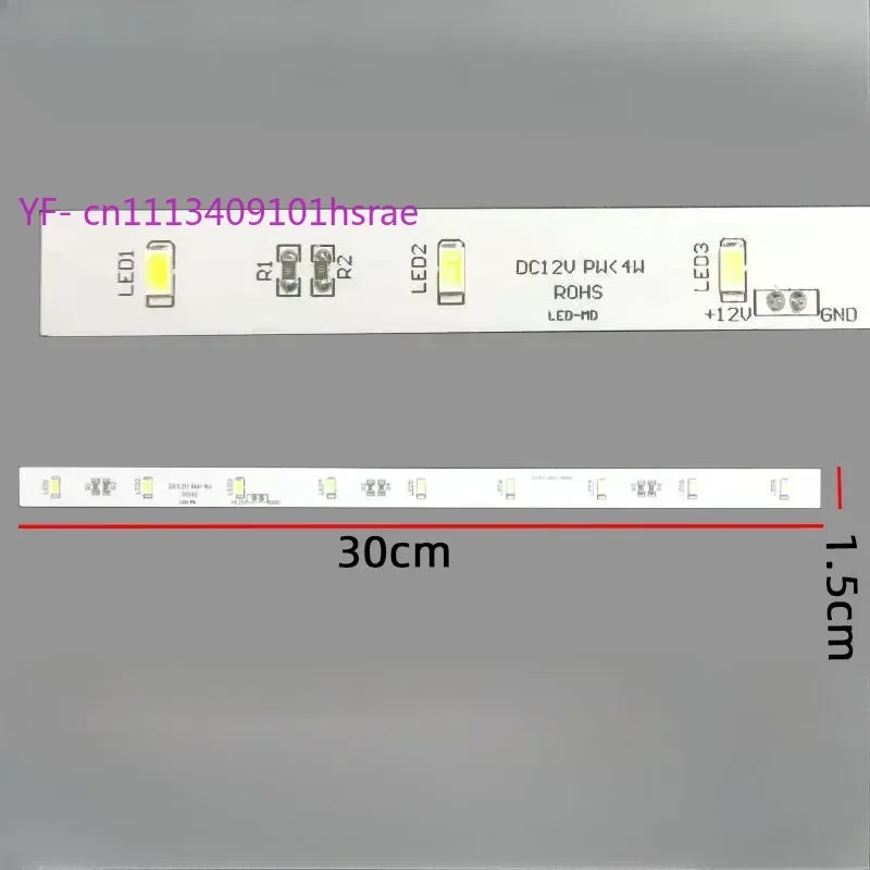 Refrigerator LED Light Bar 17431000002863 DC12V Fridge Interior Lighting Strip Repair accessories for Midea
Refrigerator LED Light Bar 17431000002863 DC12V Fridge Interior Lighting Strip Repair accessories for Midea
