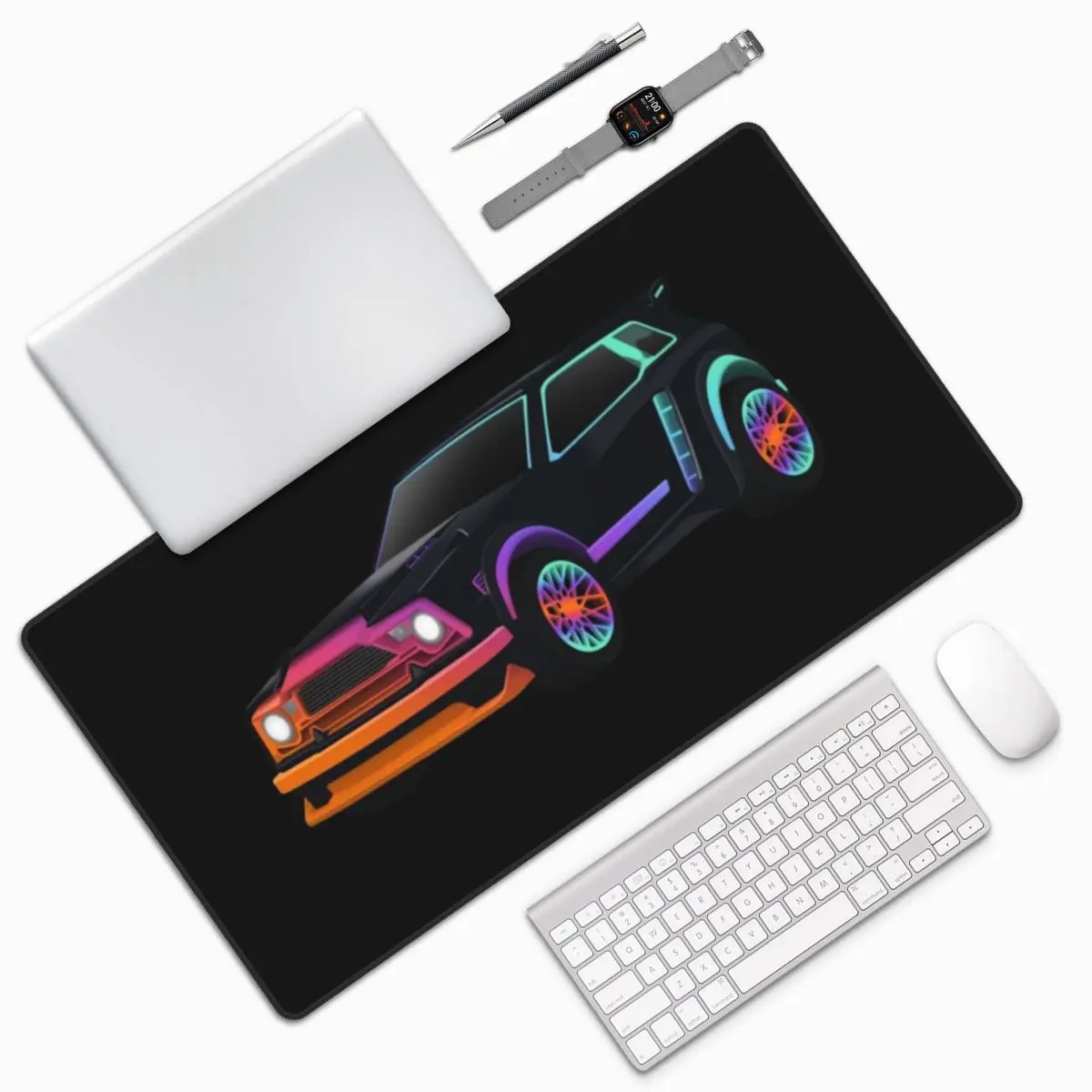 Rocket League Fennec Large Mouse Pad Computer Keyboard Mouse Mat Gamer PC Laptop Desk Mat Office Accessories Table Mats