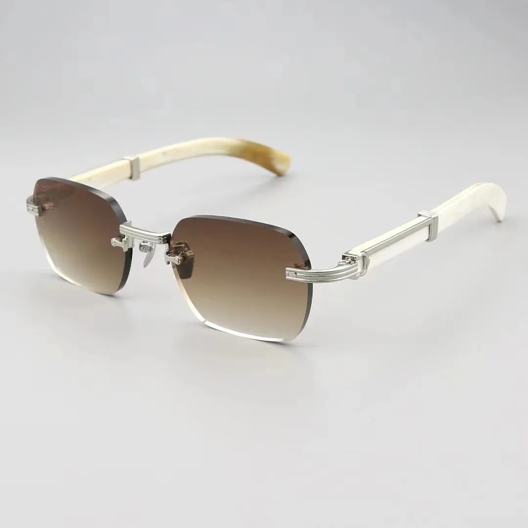 ADELAMA French fashion brand cow horn pure titanium sunglasses with high-quality free shipping
ADELAMA French fashion brand cow horn pure titanium sunglasses with high-quality free shipping